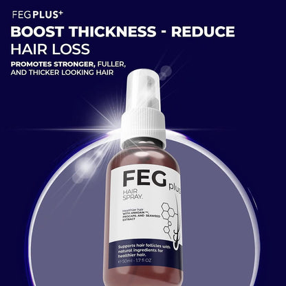 FEG Plus Hair Growth Spray - 100% Original - For Men & Women