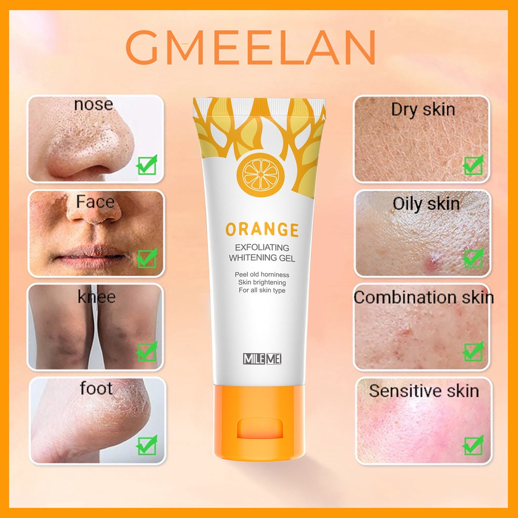 Orange Exfoliating Gel Dead Spot Remover Brighten Peeling 50g